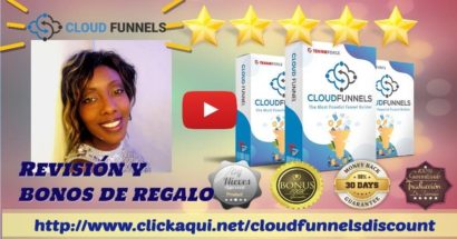 Cloudfunnels. Revision y Bonos. Constructor de Funnels y de Páginas de Ventas